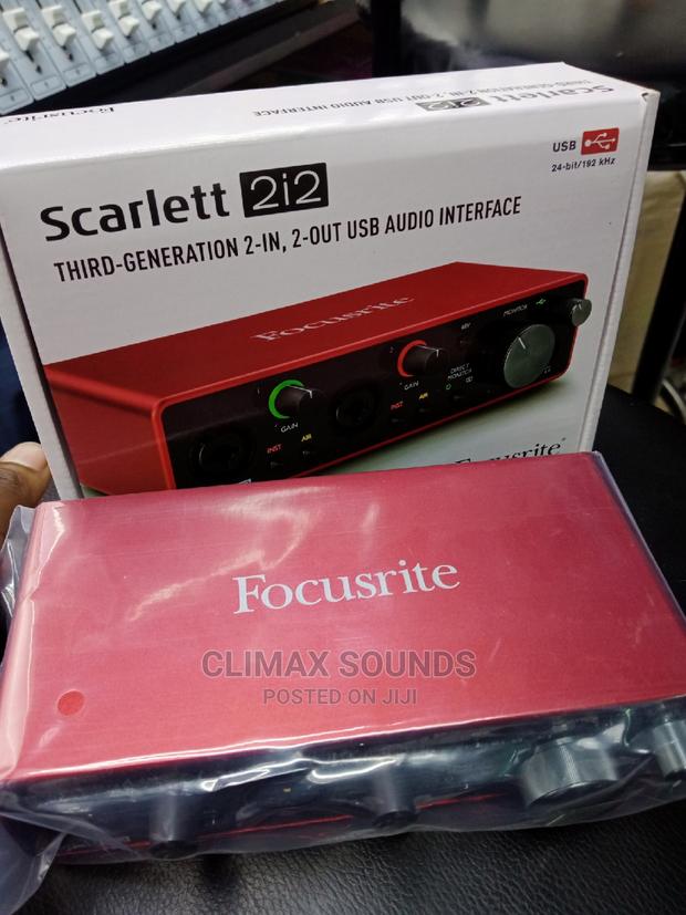 Scarlett 2i2 Third Generation - main view