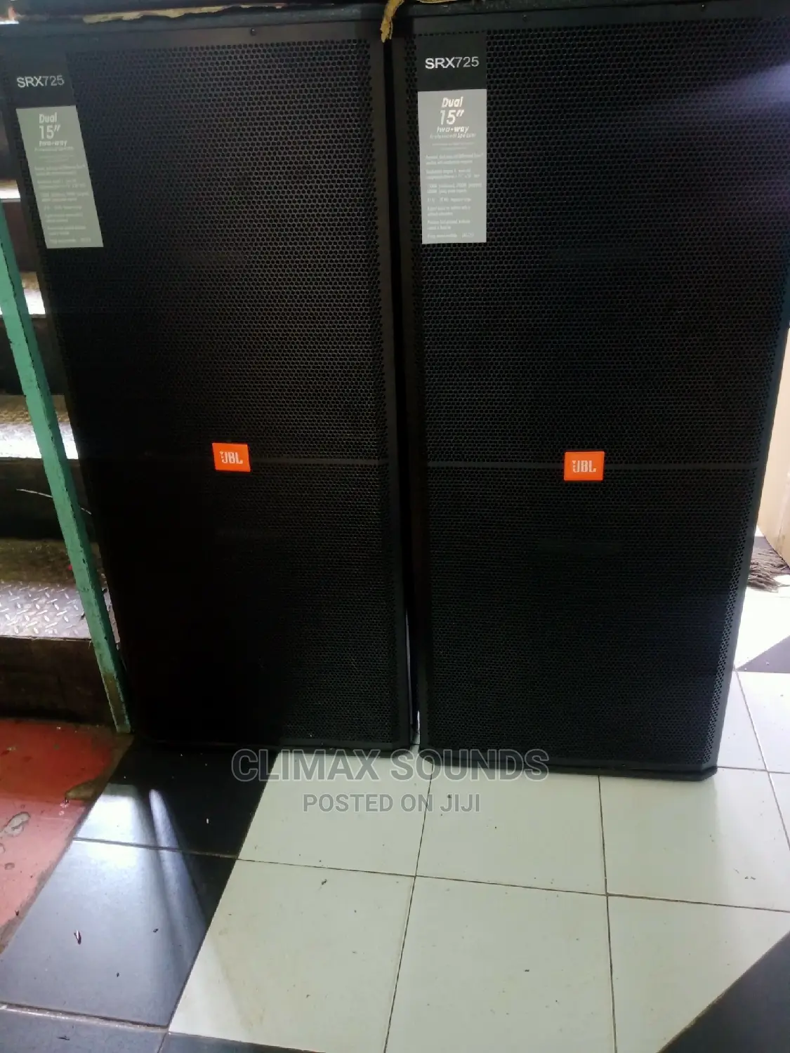 Jbl Full Range Speakers Dual 15inches in Nairobi Central Audio
