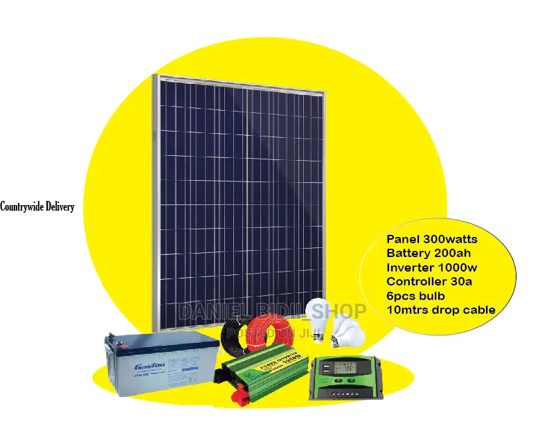 300watts Complete Solar Kit