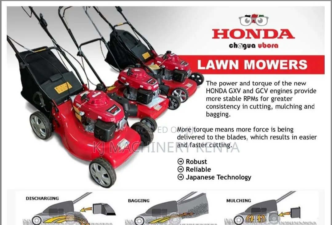 High Quality Honda Lawn Mowers Now On OFFER!