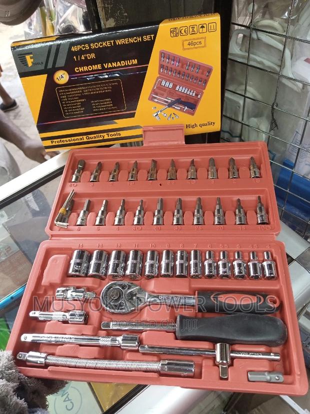 46pcs Carbon Steel Combination