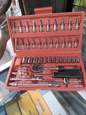 Socket Spanner Screwdriver Set 46pcs - thumbnail 2