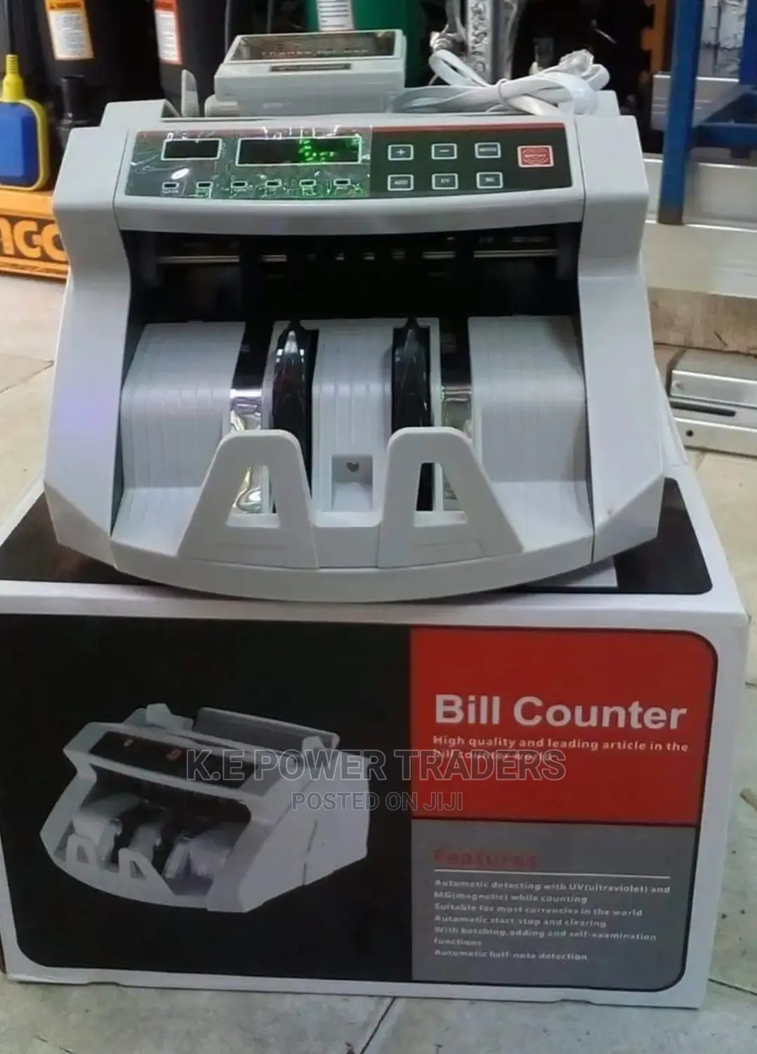 Authentic Design Bill Counter Money Counter