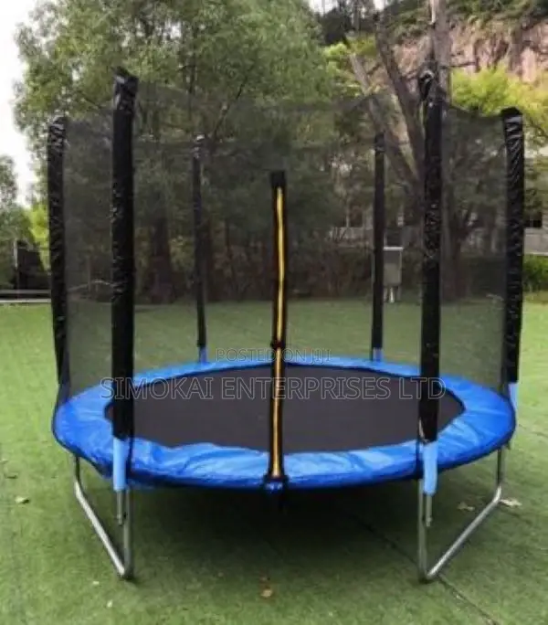 8ft Trampolines With Enclosure