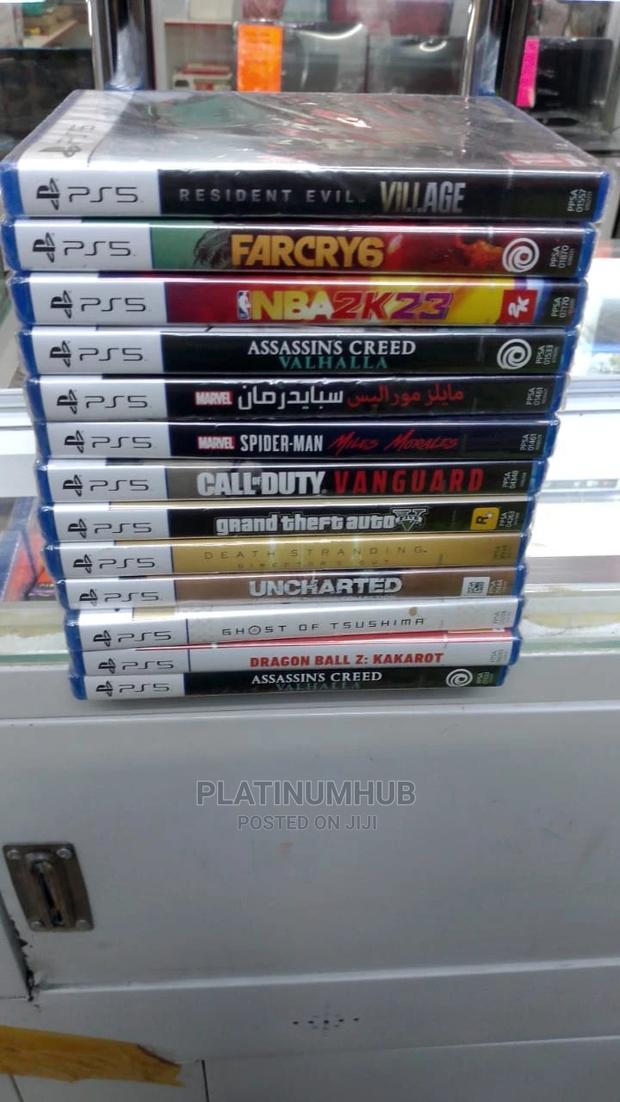 Playstation 5 Games - main view