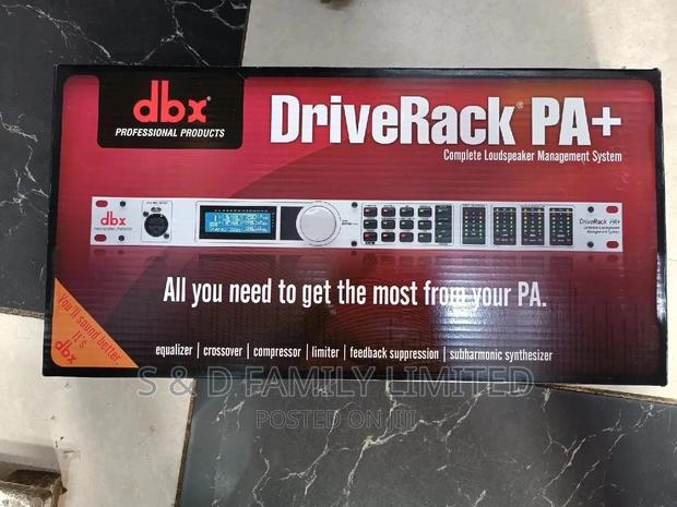 Driverack PA+ - main view