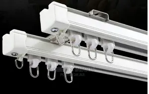 6 Meter Straight Curtain Rails