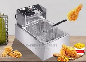 6L Electric Single Deep Fryer - main view