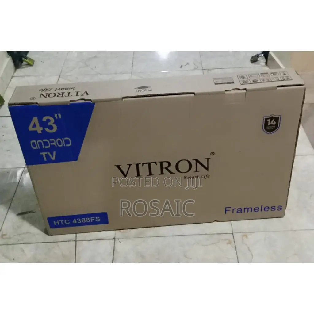 Vitron 43 Inches Tv ✓