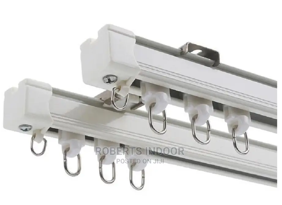 1 Meter Straight Curtain Rails