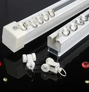1 Meter Straight Curtain Rails