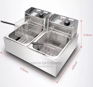 Efficient Double Electric Deep Fryer