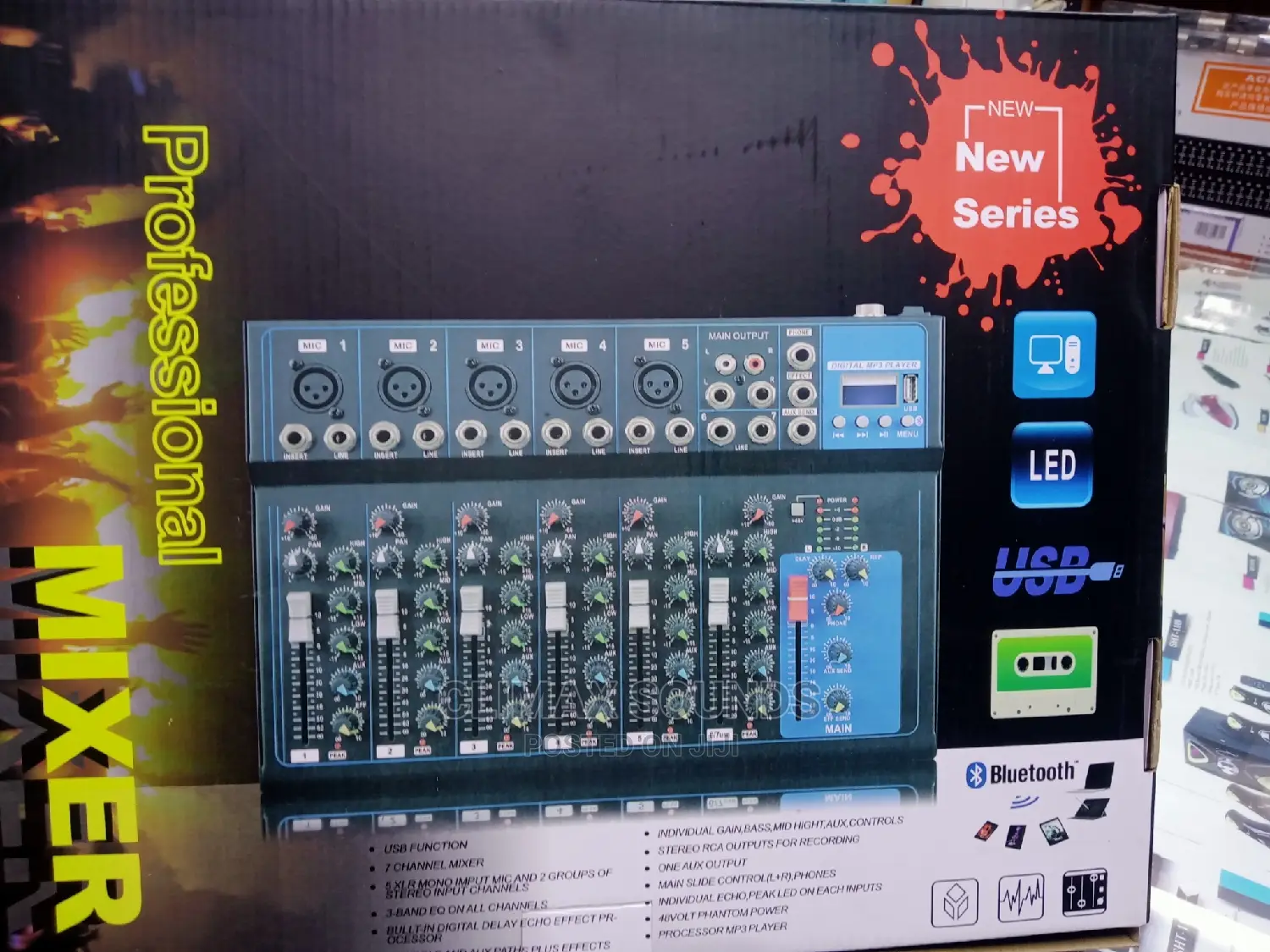 Plain Mixer 7channel