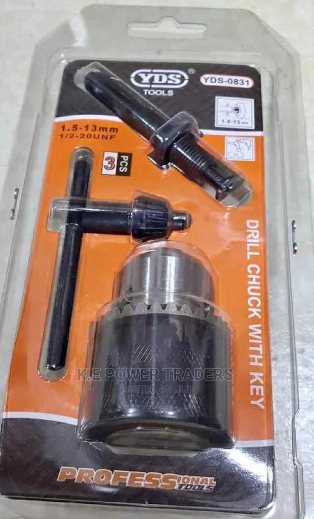 3 Piece Adaptor With Drill Chuck - main view