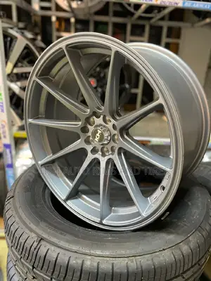 Grey Offset Rims 18 Inch Fitting Subaru, Mark X