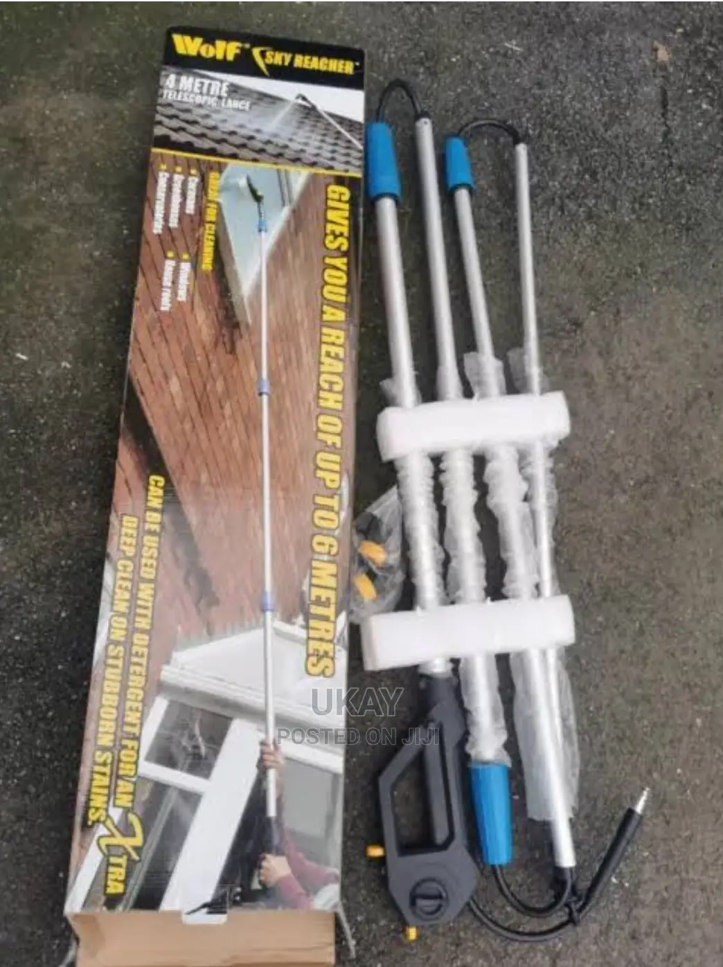Uk Wolf Telescopic Sky Reacher Lance