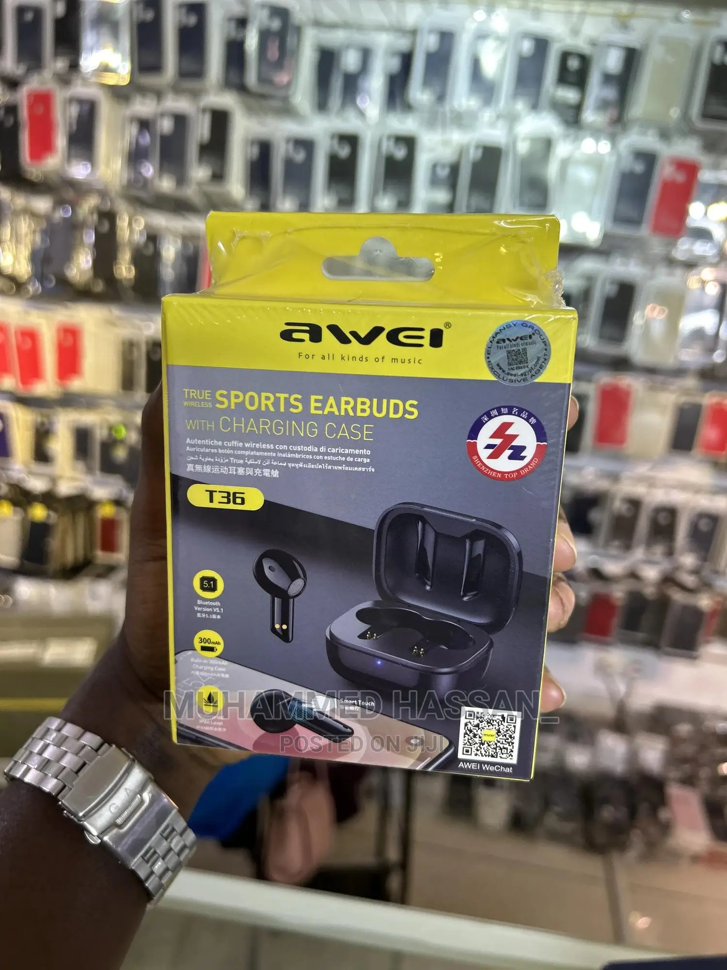Awei T36 Sports Earbuds