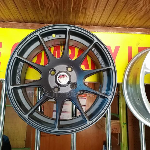 Size 15 Offset Rims Set 4 Stand - main view