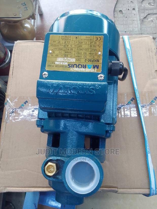 Quality Water Pump /Marquis 1 Hp
