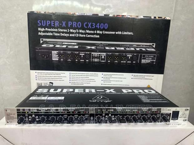Behringer Crossover - main view