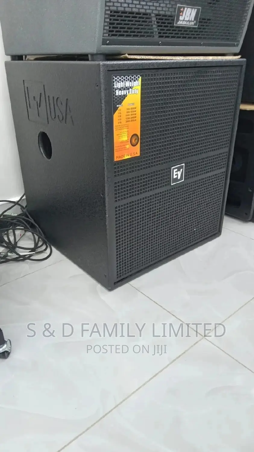 EV DS 118 Bass Speaker USA