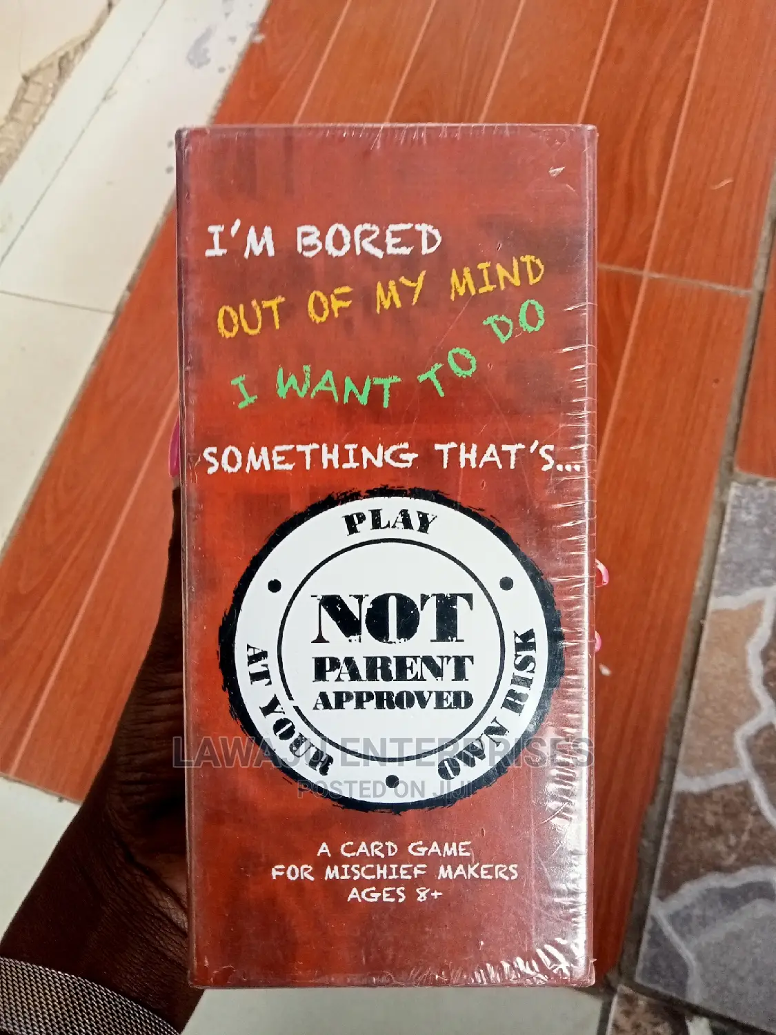 I'm Bored Out of My Mind Card Game (Age: 8yrs+)