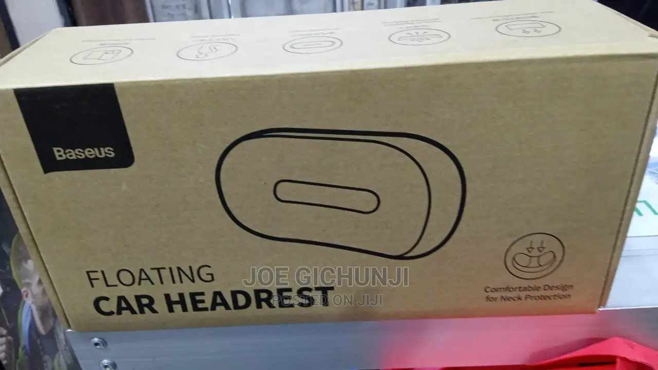 Baseues Floating Car Headrest Black