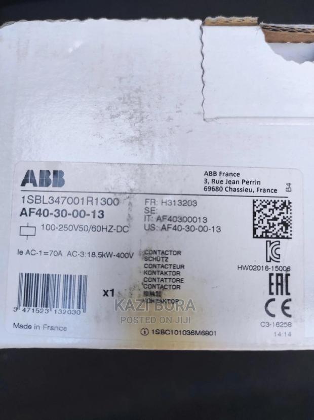 ABB 70A 3-Pole Contactor - thumbnail 5