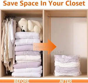5pcs Set Vacuum Storage Bags for Clothes,Duvet