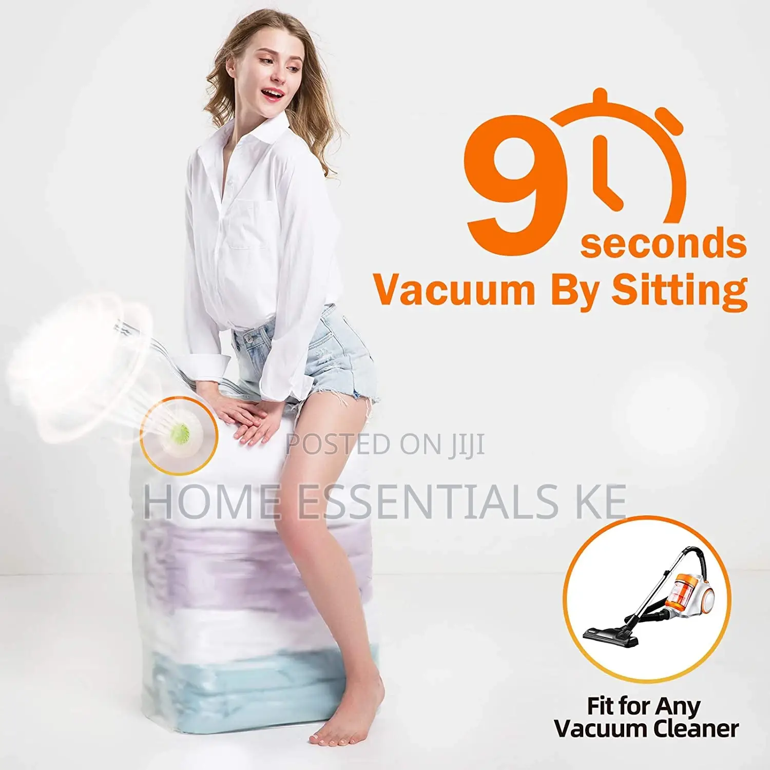 5pcs Set Vacuum Storage Bags for Clothes,Duvet