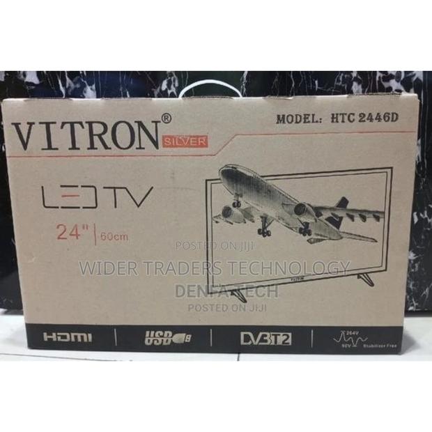 Vitron HTC2446D, AC/DC 24 Inch Digital LED Television USB