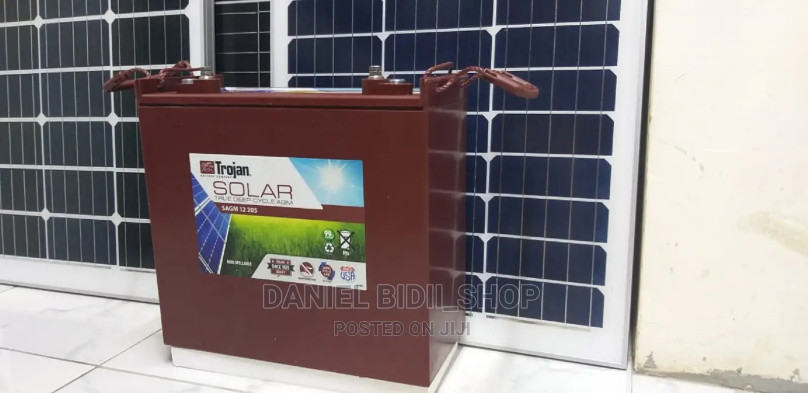 Trojan SAGM 12v 205ah True Deep-Cycle AGM Solar Battery