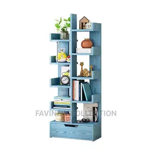 Multipurpose Bookshelf With a Lower Drawer Case