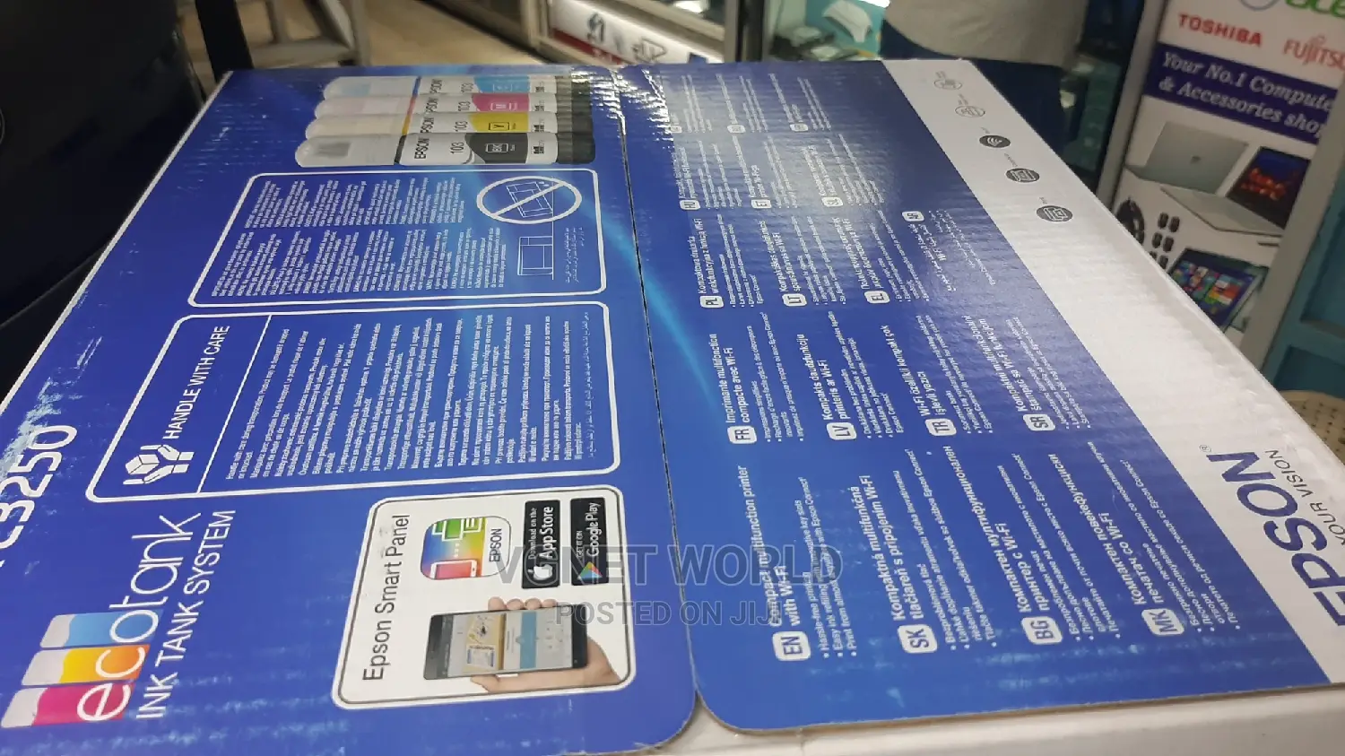 Epson Printer Ecotank 3250 With Wireless