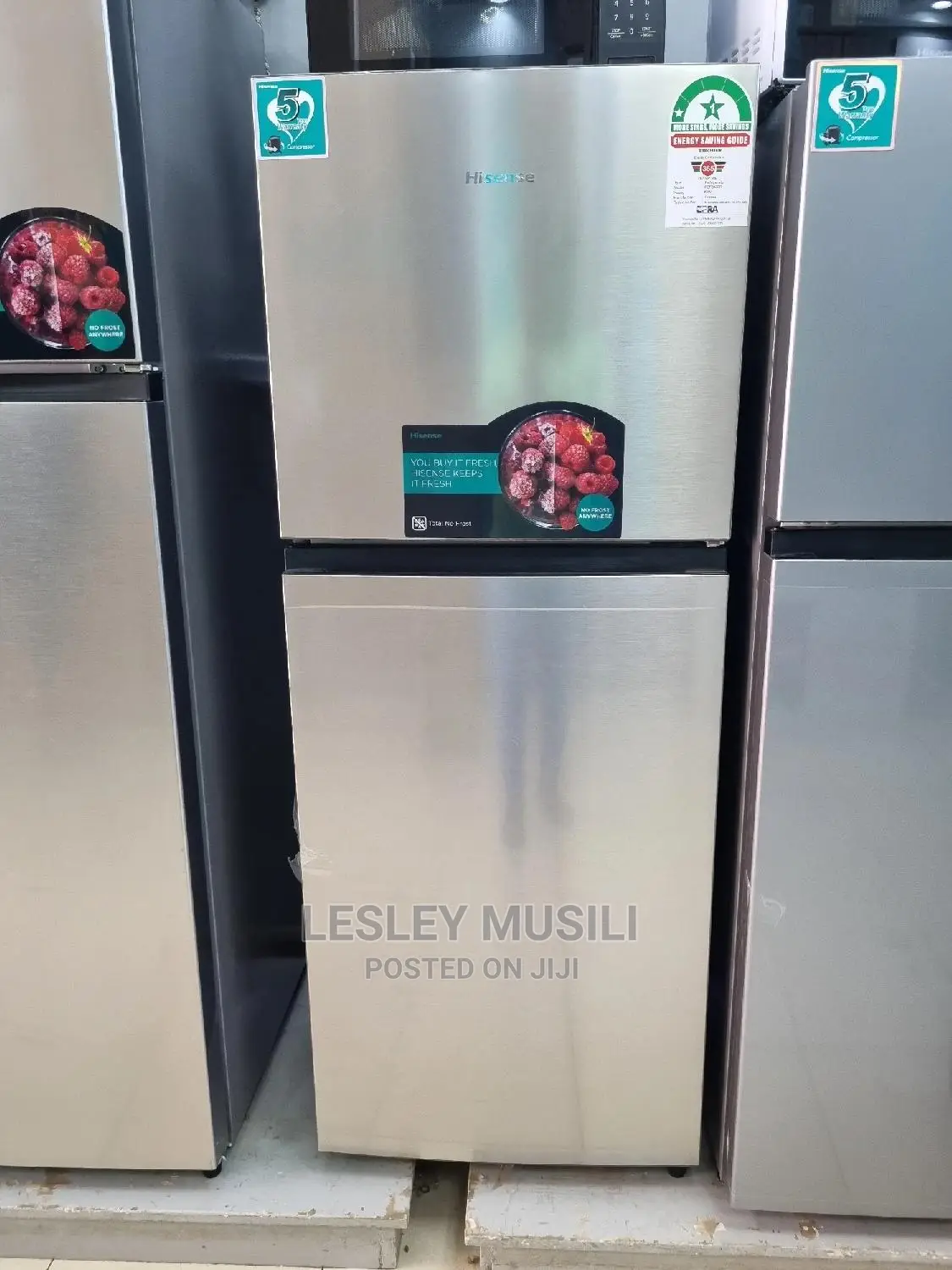 Hisense Frost Free 203litres Refrigerator