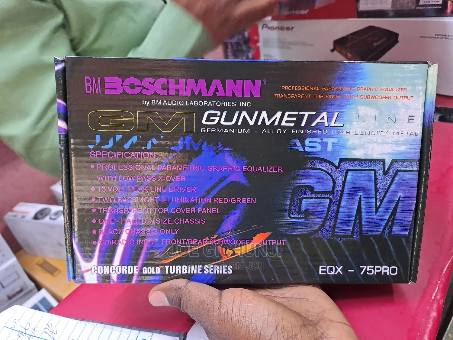 Boschmann Professional Parametric Graphic Equalizer-Eqx75pro