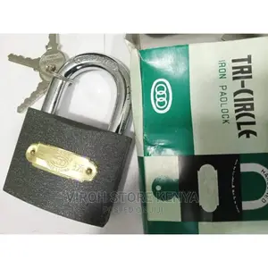 Tri-Circle Hardware Padlock