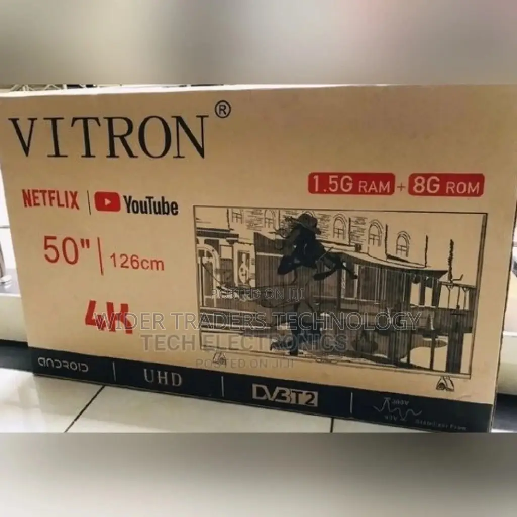 Vitron 50" Inch Smart Android Tv