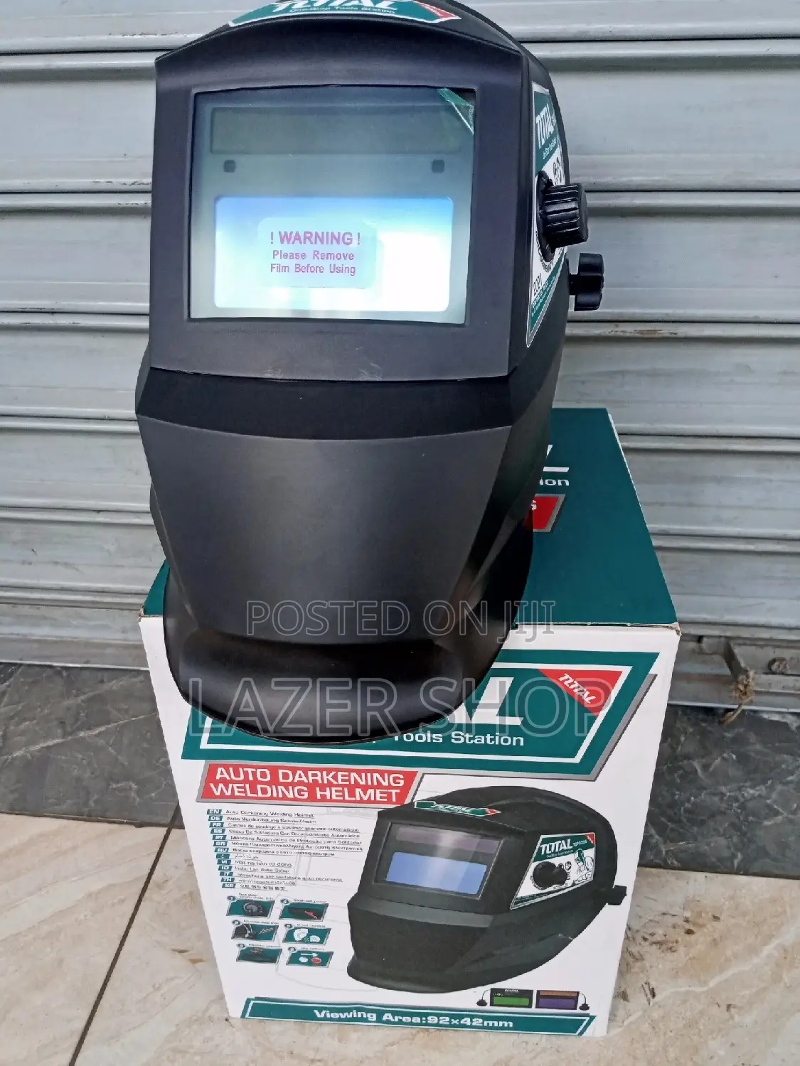 Total Auto Darkening Welding Helmet