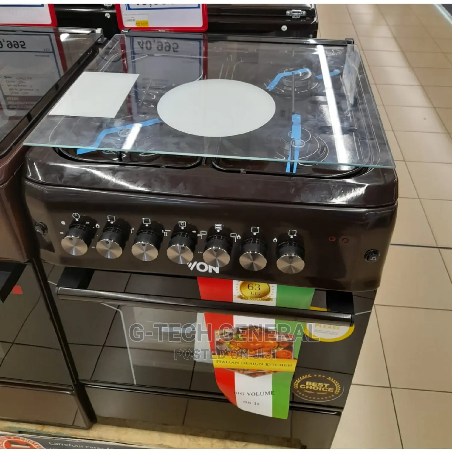 Von 3+1 Standing Cooker-60*60 With Electric Oven