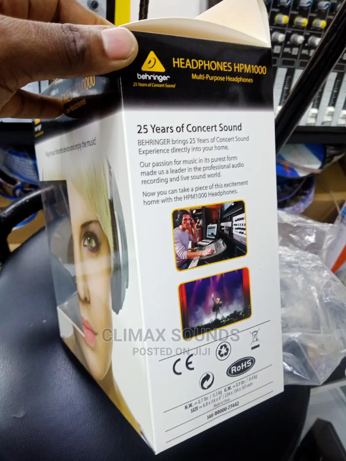 Uphoria Headphones HPM 1000