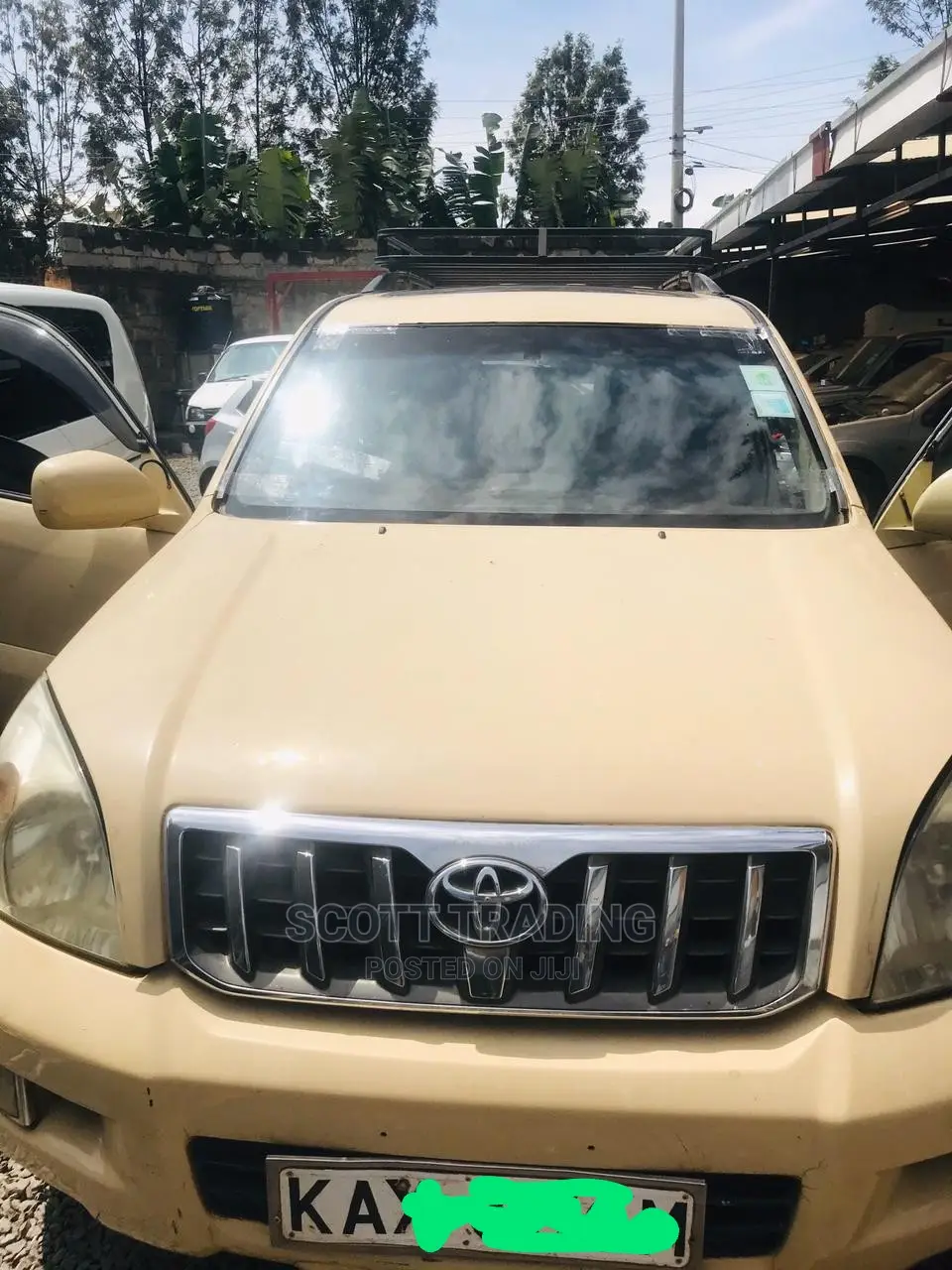 Prado 120 Windshield