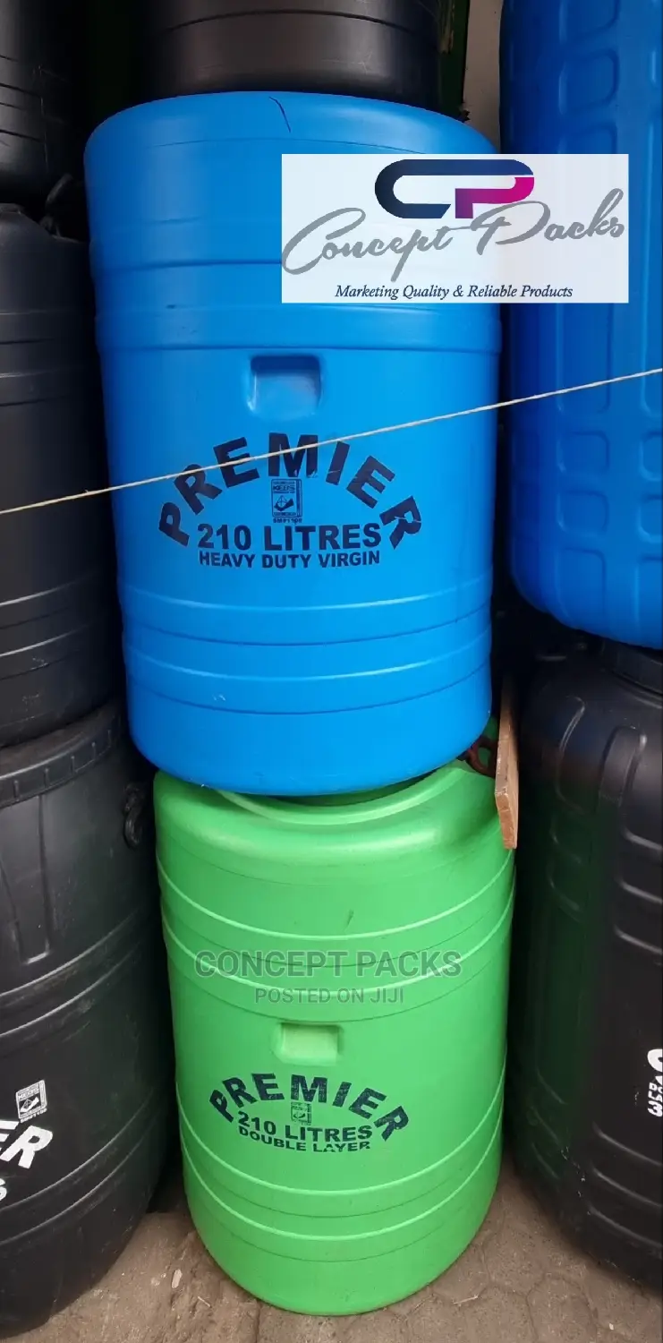 Premier Coloured Tank 210l (With Lid)