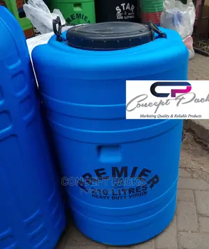 Premier Coloured Tank 210l (With Lid)