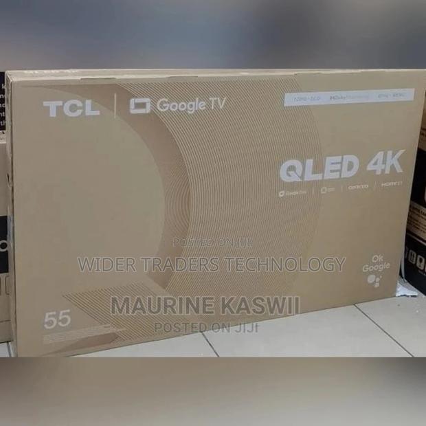 TCL 55" 2022 Latest Qled Google Tv,Voice Control,Quantum - main view