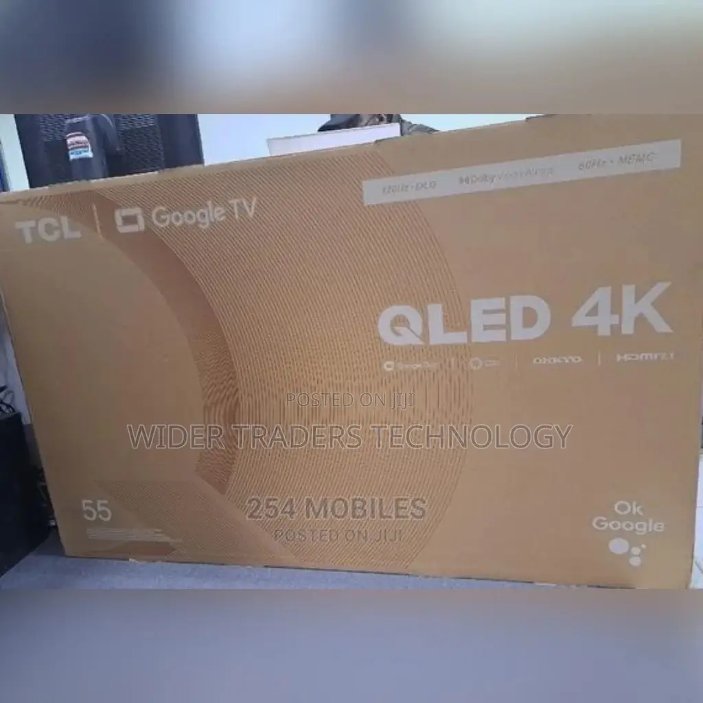 TCL 55"Latest Qled Google Tv,Voice Control,Quantum