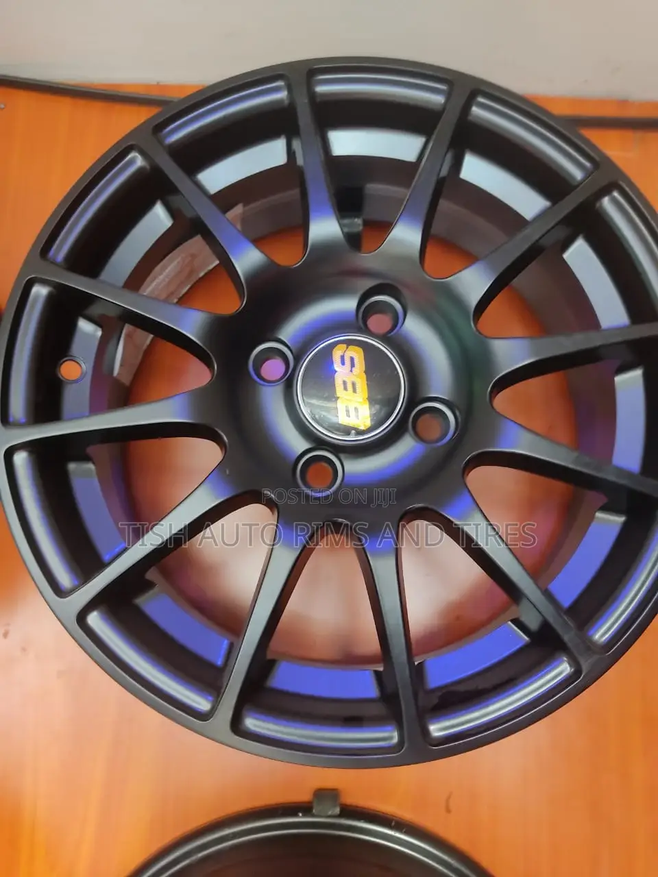 Black BBS 14 Inch Rims Set