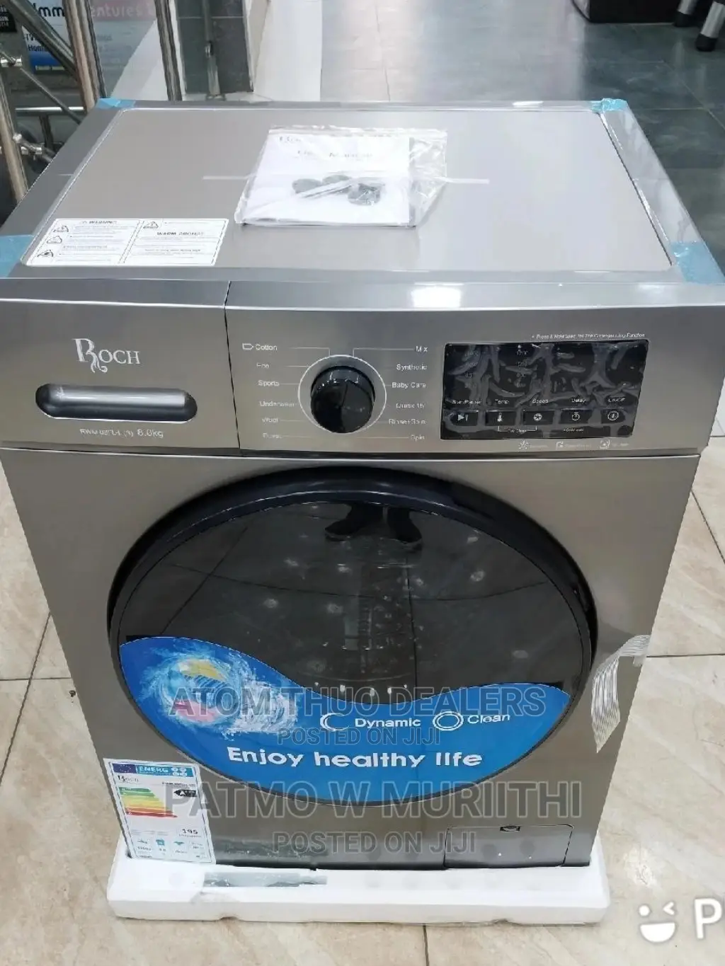 8lt Automatic Roch Front Load Washing Machine