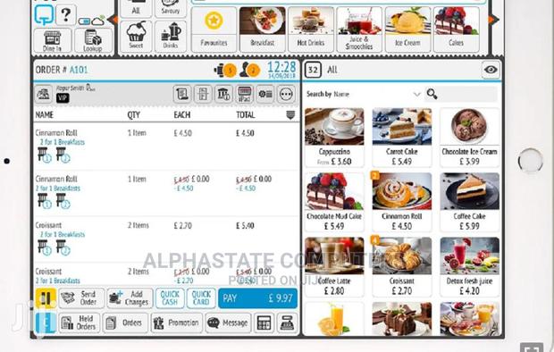Bakery Pizza In Shop Point Of Sale Management Software
