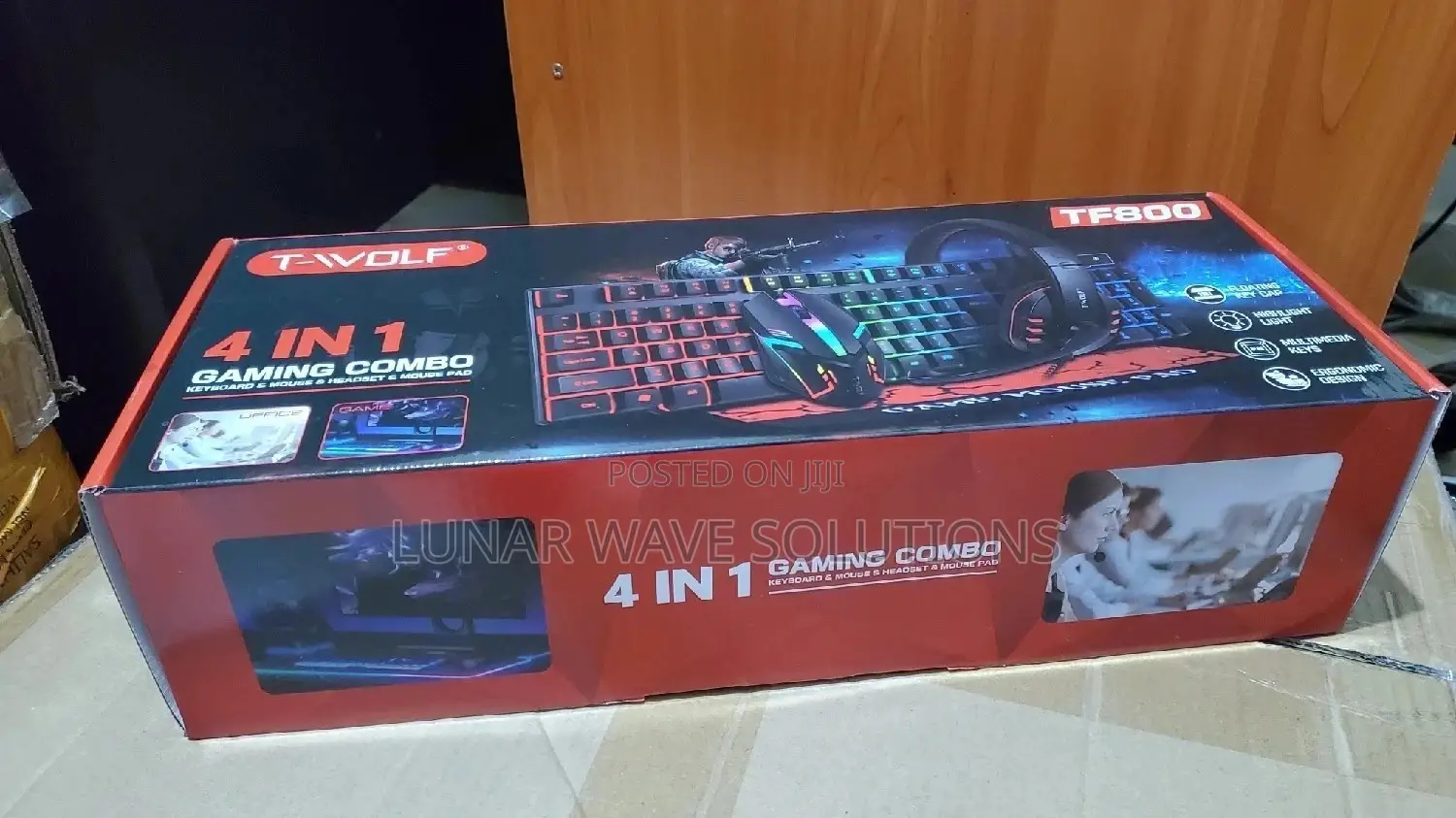 Backlit RGB Gaming Keyboard (5 in 1)
